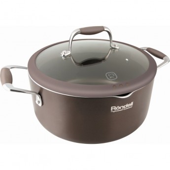 Кастрюля с крышкой RONDELL MOCCO 26 см 5,5 л
